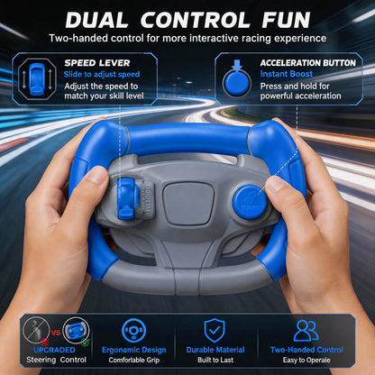 Slot Car Race Track Sets with 4 High-Speed Racing Slot Cars Electric Dual Racing Game with 2 Controllers Circular Overpass Track Featuring Flash Bridge Pendulum Gifts Toys for Boys Kids Age 6 7 8-12